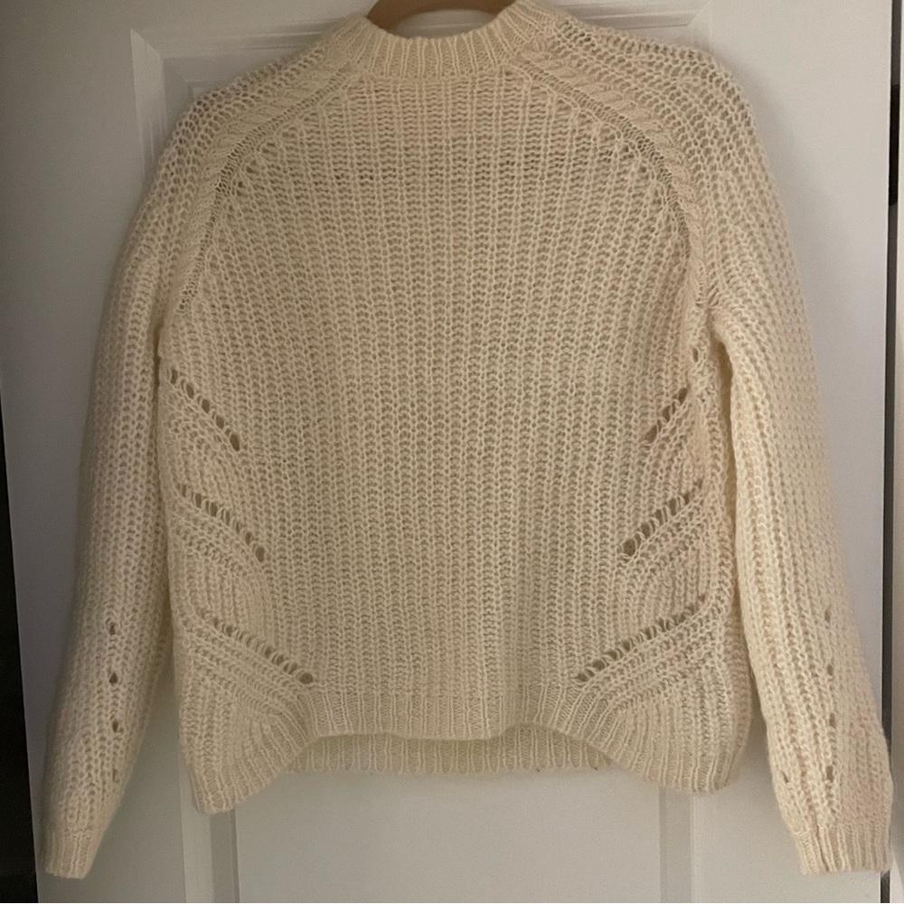 Sezane Cream Sweater